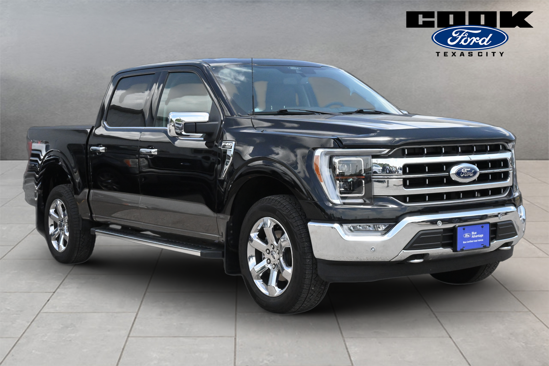 2022 Ford F-150 Lariat Black at Cook Ford