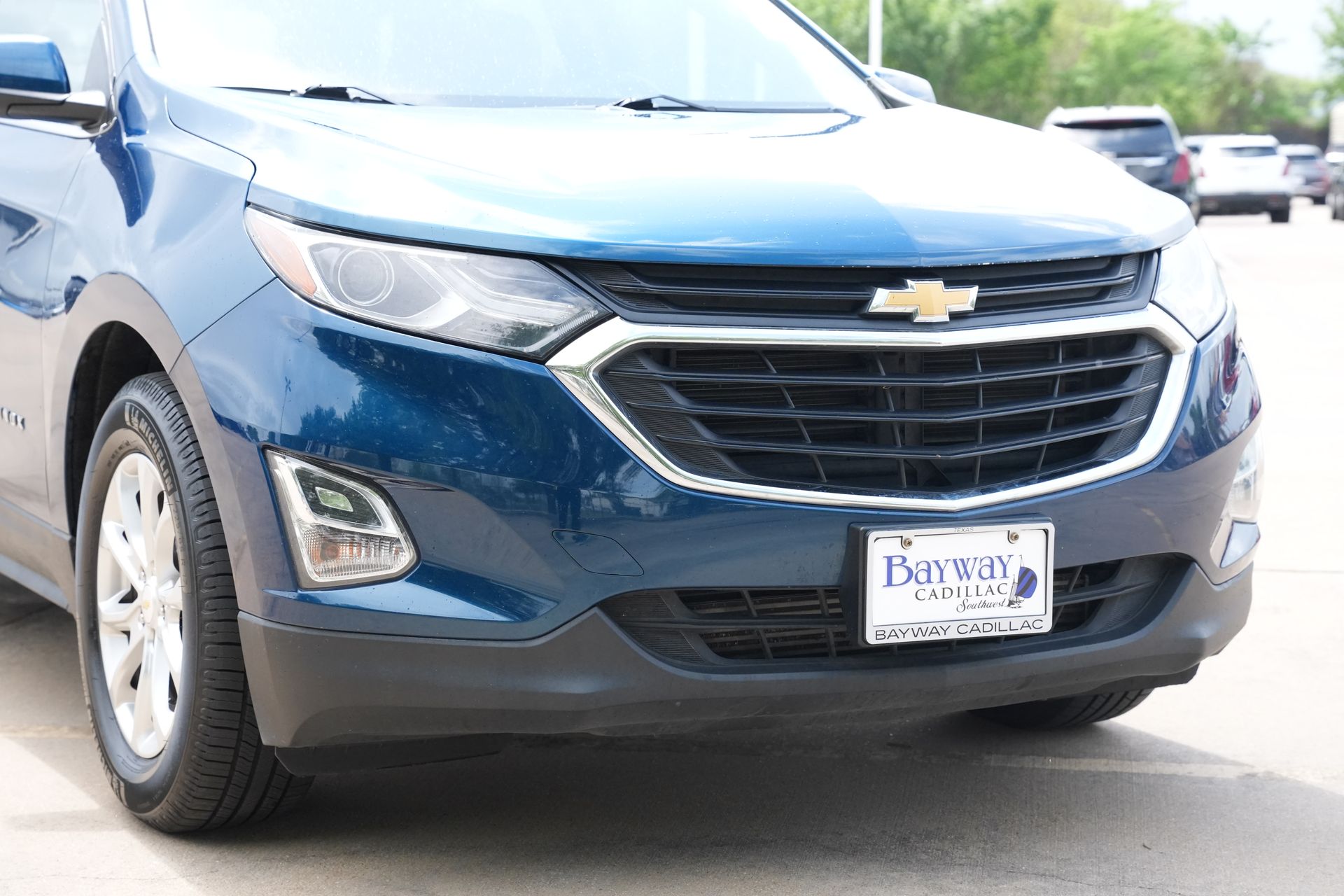 2021 Chevrolet Equinox LT Blue at DeMontrond Gulf Freeway