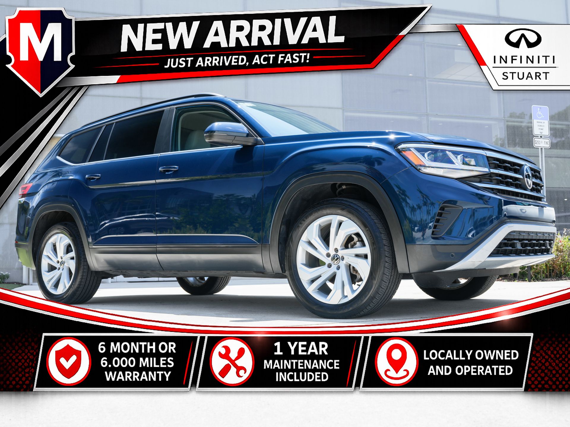 2022 Volkswagen Atlas 2.0T SE w/Technology