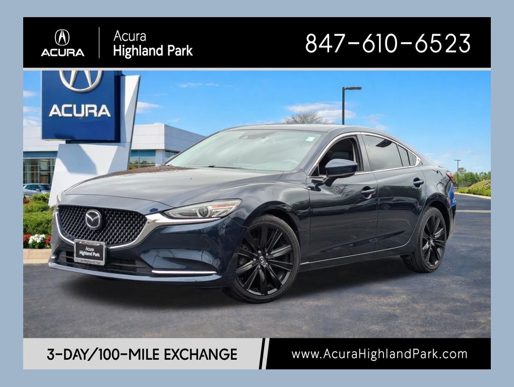 Deep Crystal Blue Mica 2018 Mazda MAZDA6 Grand Touring Reserve Sedan FWD Sedan Front-Wheel Drive 6-Speed Automatic