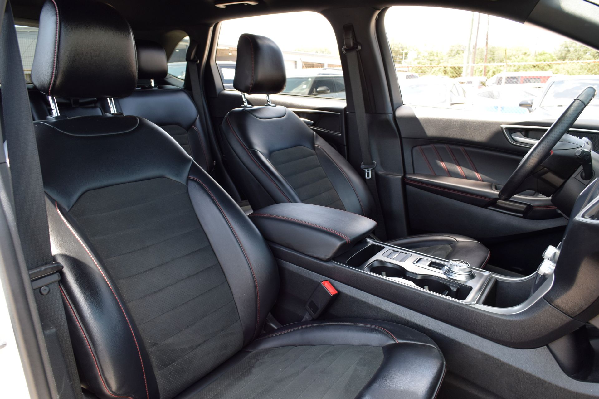 2023 Ford Edge ST Line White at DeMontrond Ford