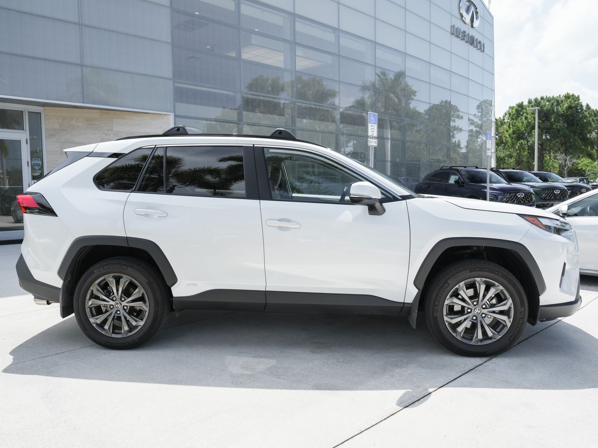 used 2025 Toyota RAV4 Hybrid car, priced at $39,750