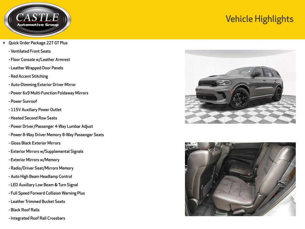 2026 DODGE DURANGO - Image 3