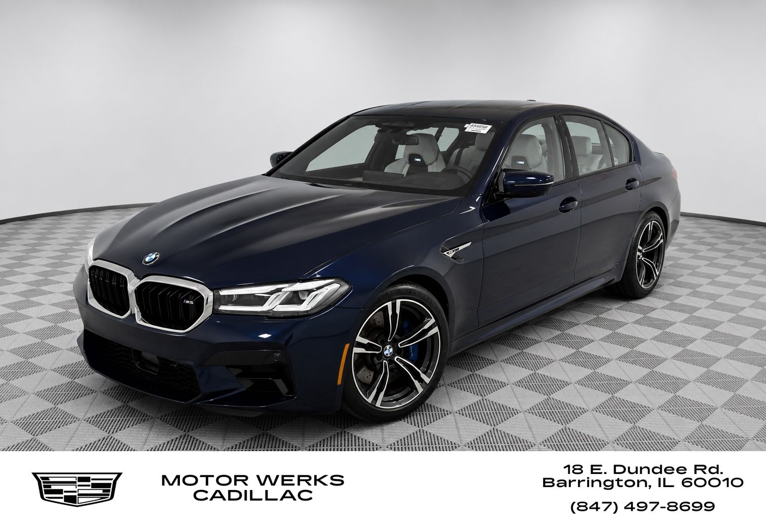Tanzanite Blue II Metallic 2023 BMW M5 Sedan All-Wheel Drive 8-Speed Automatic