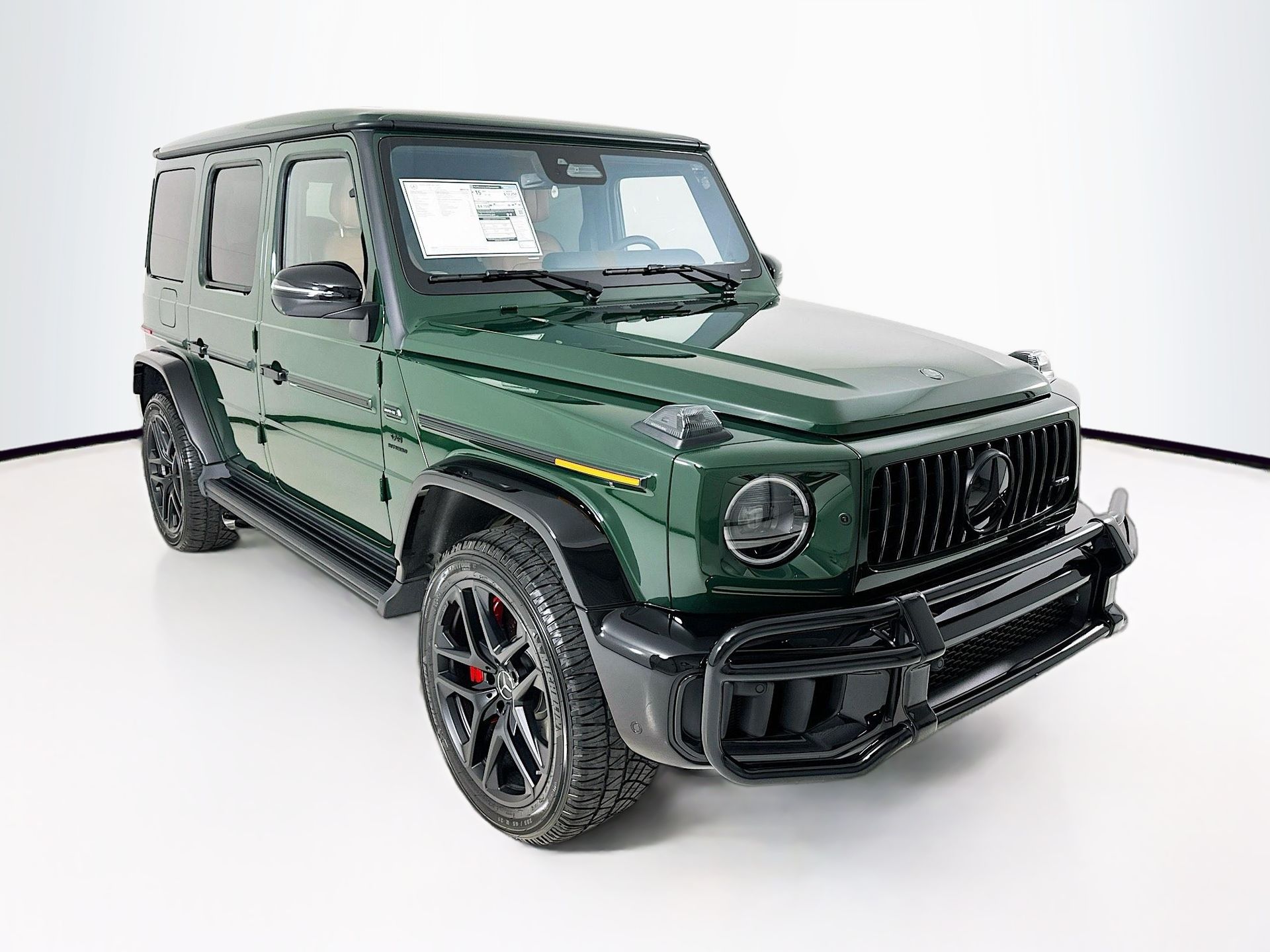 MANUFAKTUR Deep Green Non-Metallic 2026 Mercedes-Benz G-Class AMG G 63 4MATIC SUV / Crossover All-Wheel Drive 9-Speed Automatic