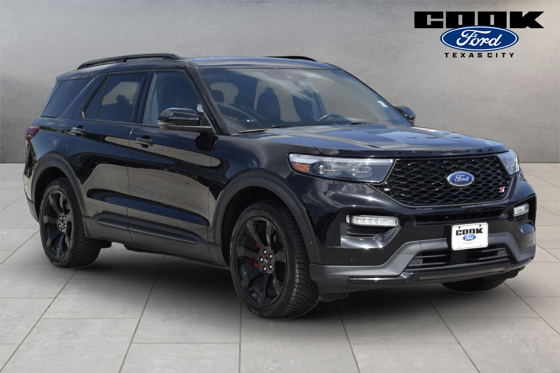 2020 Ford Explorer ST Black at Cook Ford