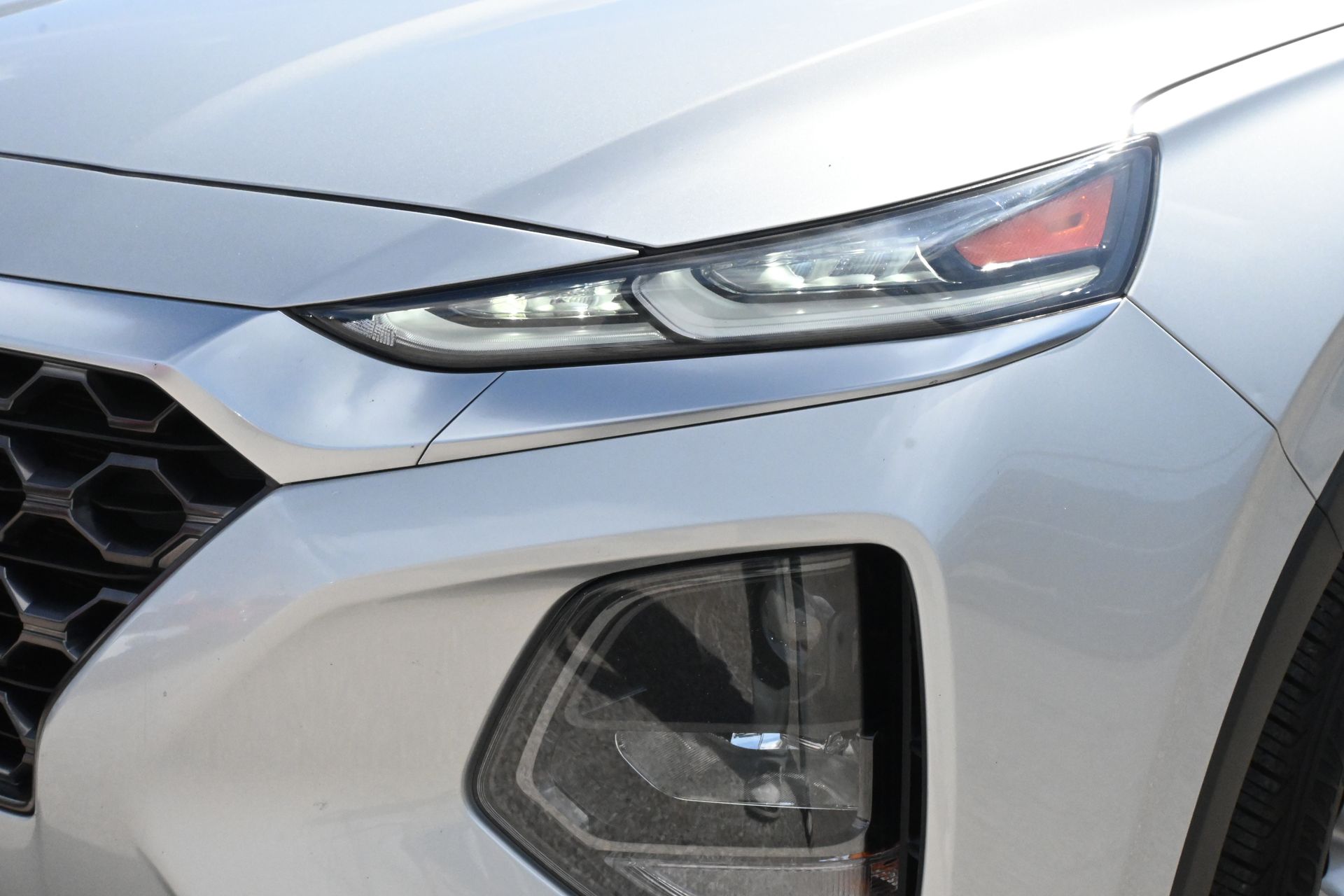 2020 Hyundai Santa Fe SE Silver at Baytown Hyundai
