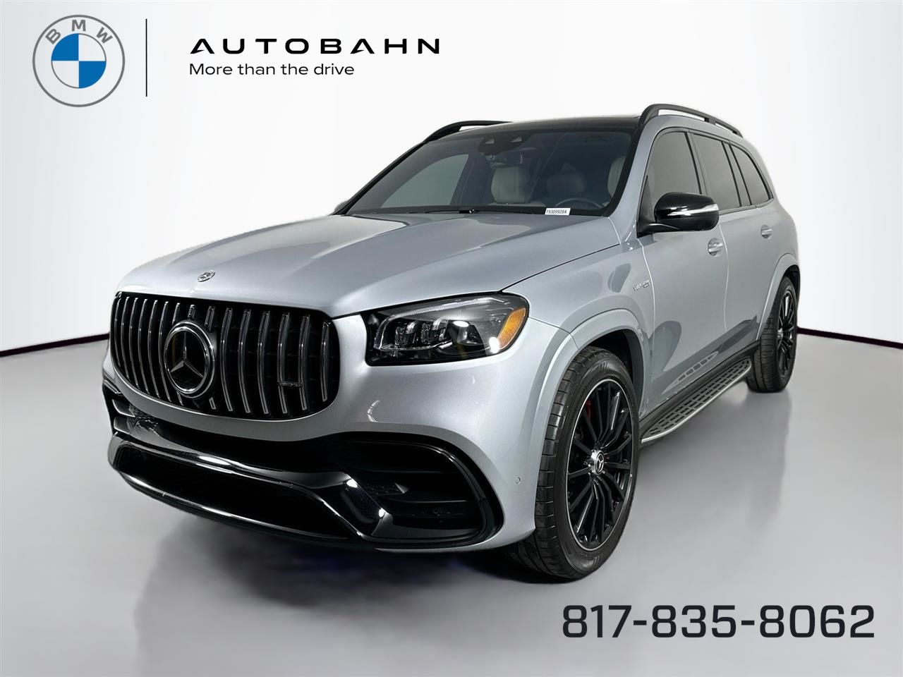 Cirrus Silver/Selenite Gray 2023 Mercedes-Benz GLS AMG GLS 63 4MATIC SUV / Crossover All-Wheel Drive 9-Speed Automatic