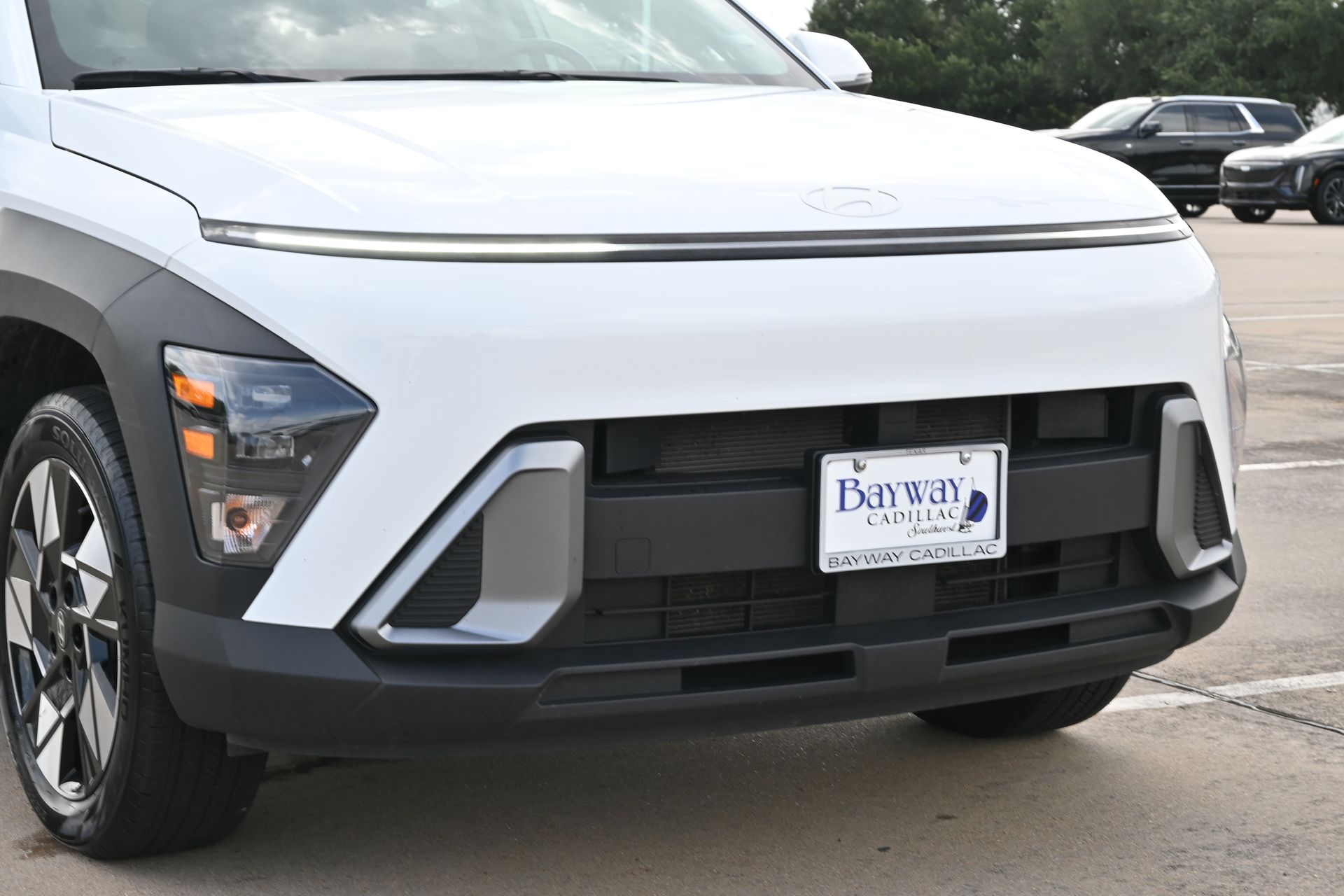 2025 Hyundai Kona SEL White at Bravo Nissan