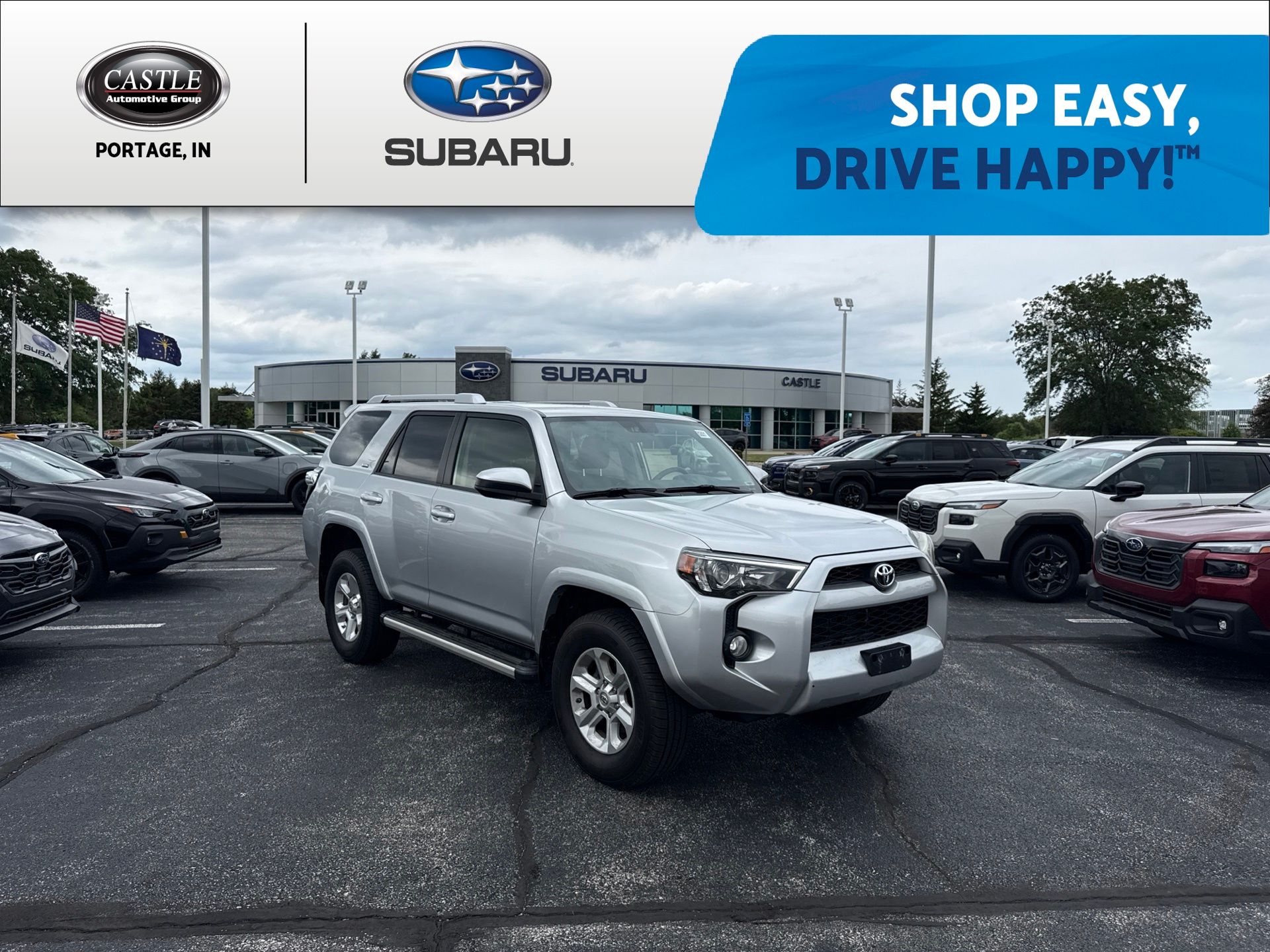 Classic Silver Metallic 2016 Toyota 4Runner SR5 4WD SUV / Crossover Four-Wheel Drive 5-Speed Automatic Overdrive