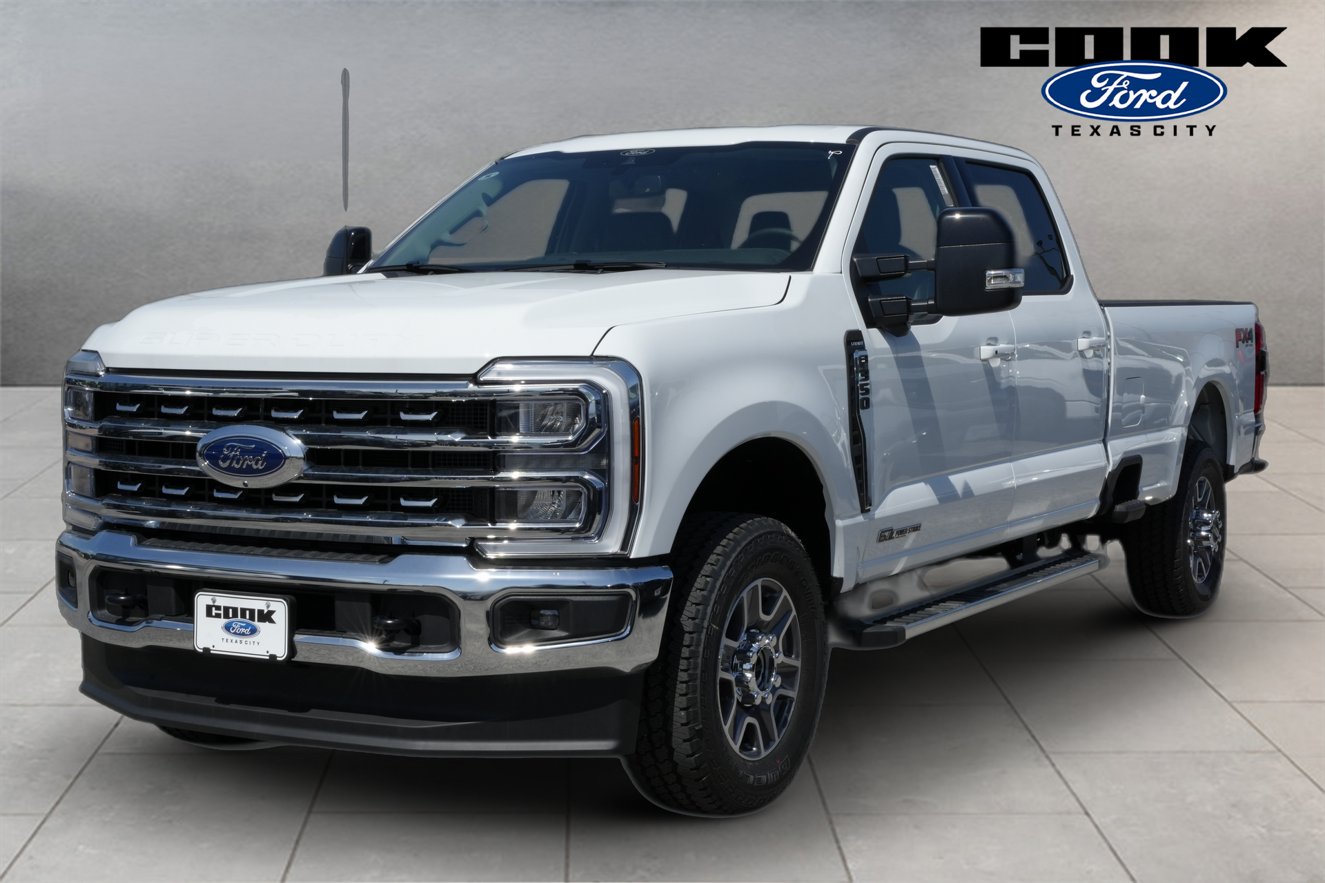 2026 Ford F-350SD Lariat White at Cook Ford