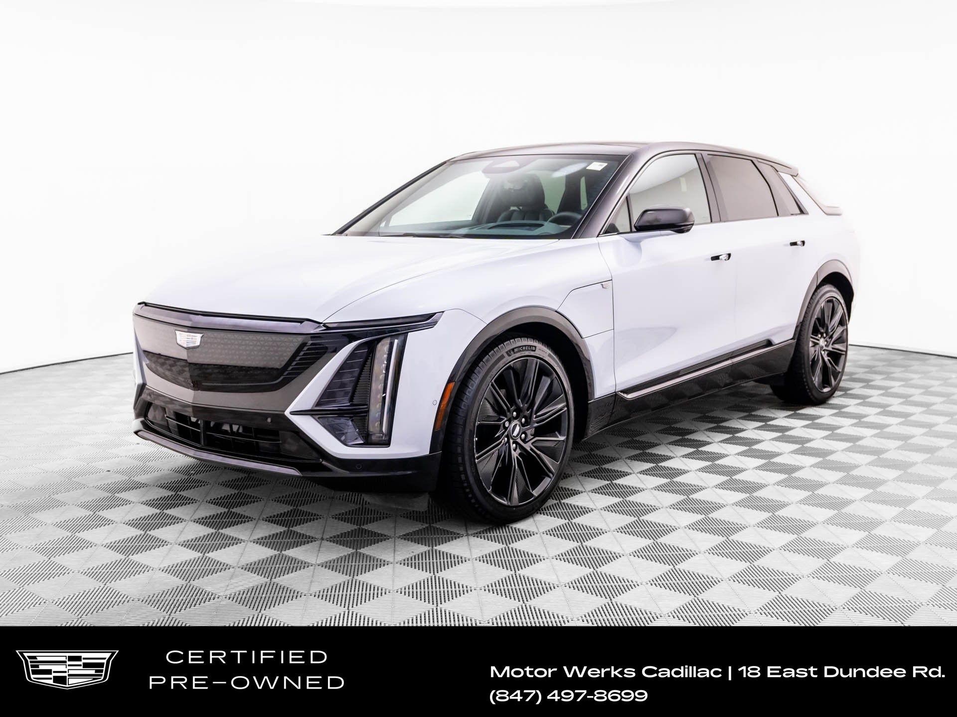Vibrant White Tricoat 2026 Cadillac LYRIQ SUV / Crossover All-Wheel Drive 1-Speed Automatic