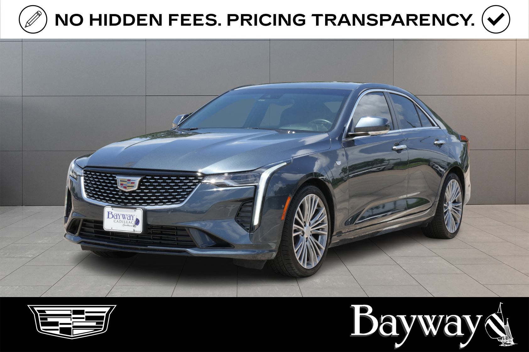 2025 Cadillac CT4 Premium Luxury Black at Bayway Chrysler Dodge Jeep Ram