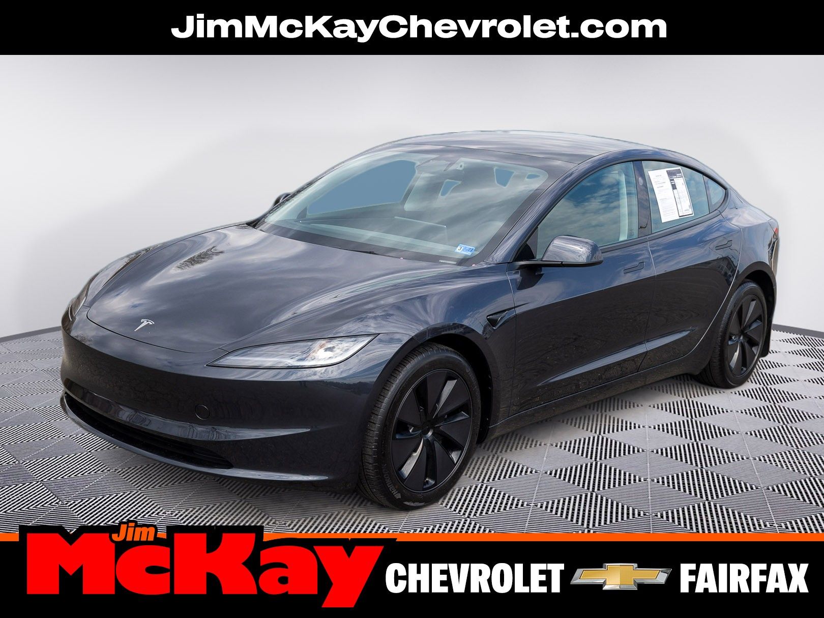 Stealth Gray 2024 Tesla Model 3 Long Range AWD Sedan All-Wheel Drive 1-Speed Dual Clutch