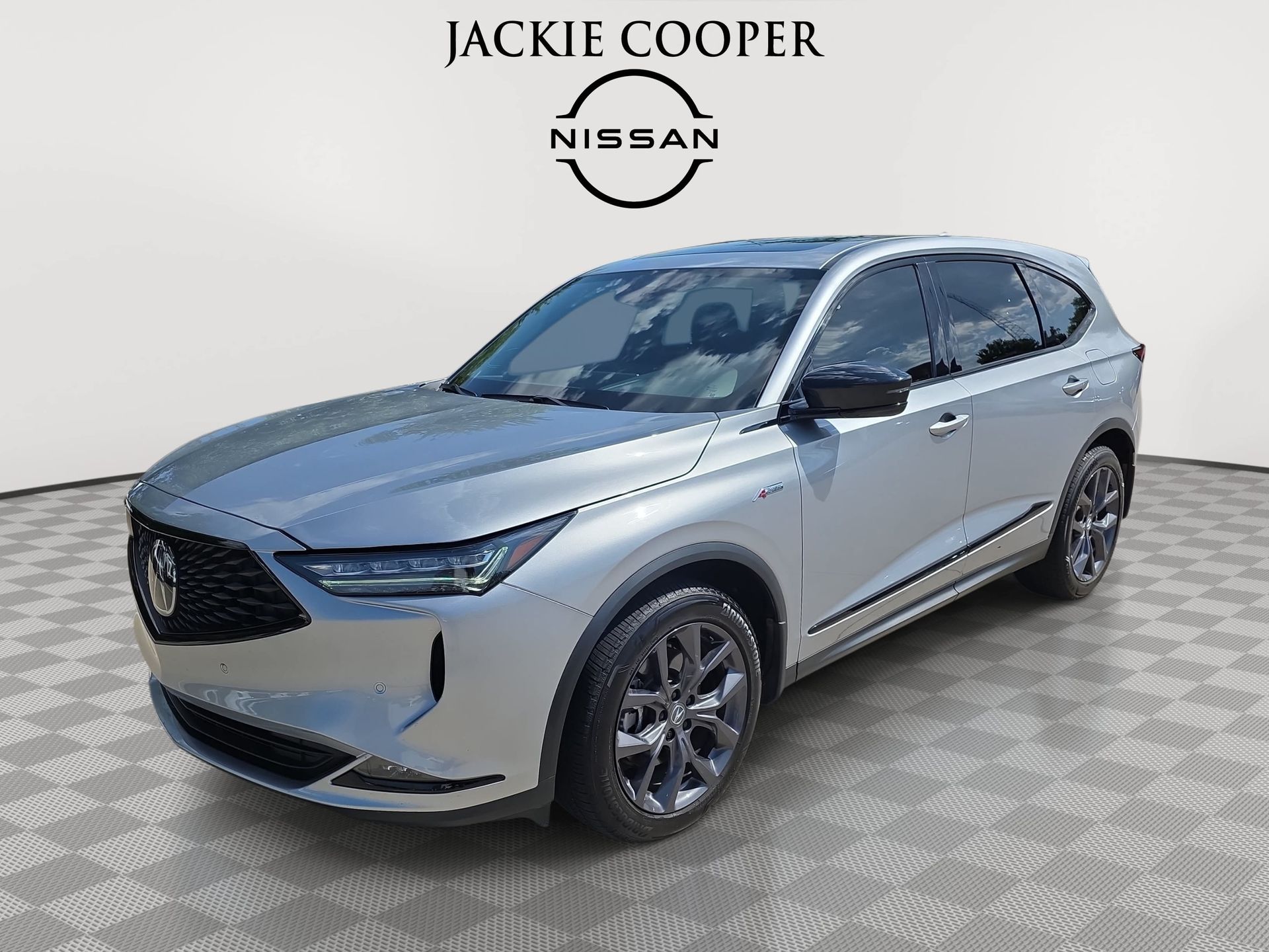 Silver 2022 Acura MDX SUV / Crossover All-Wheel Drive Automatic