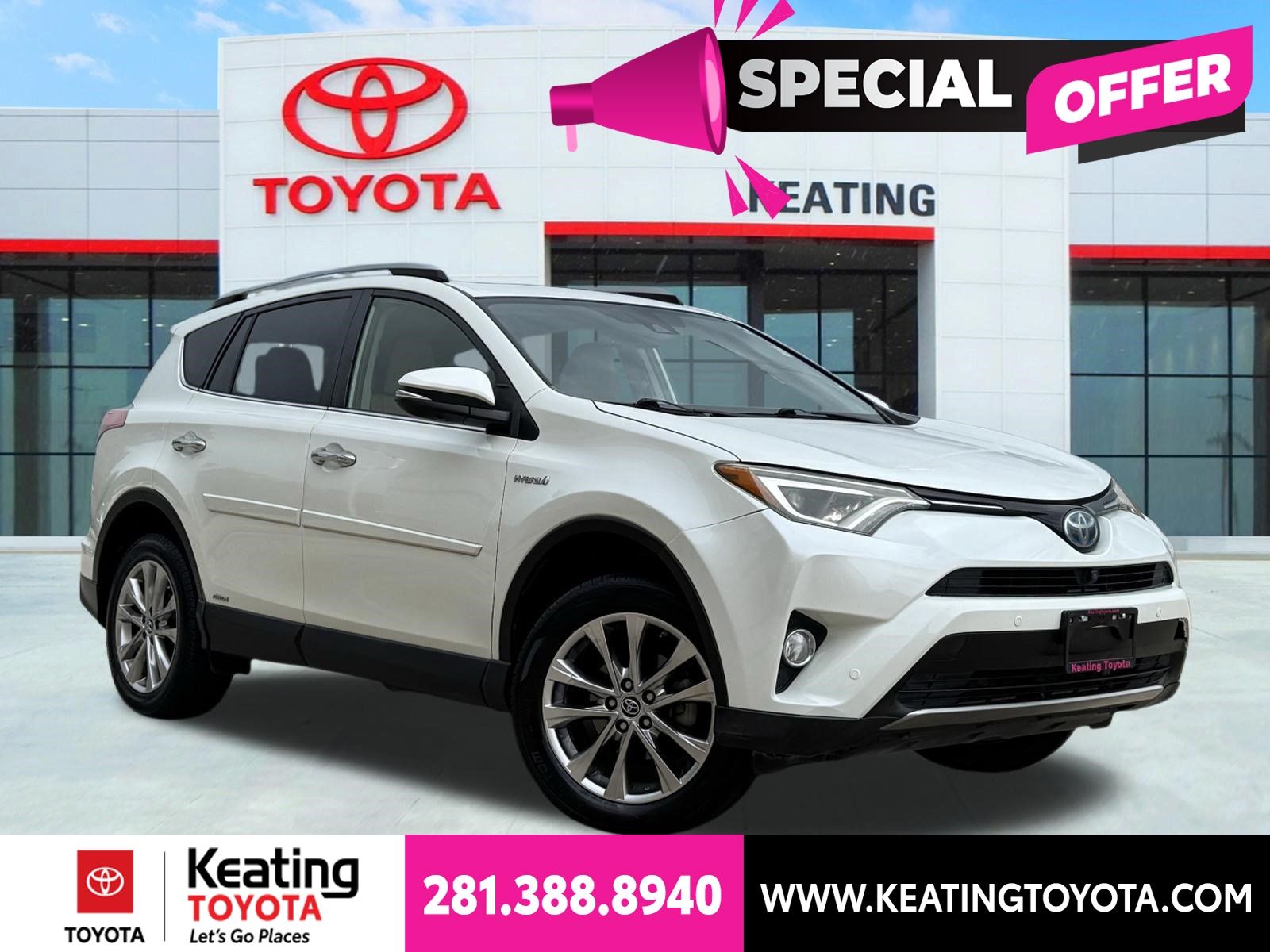 2018 Toyota RAV4 Hybrid Limited AWD