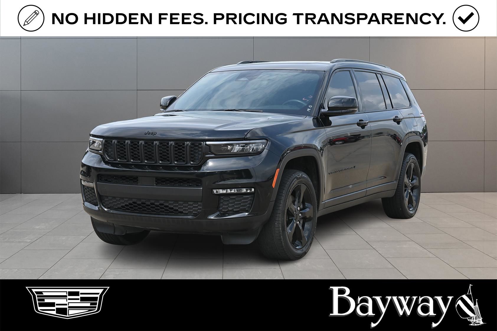 2024 Jeep Grand Cherokee L Limited Black at Legacy Ford