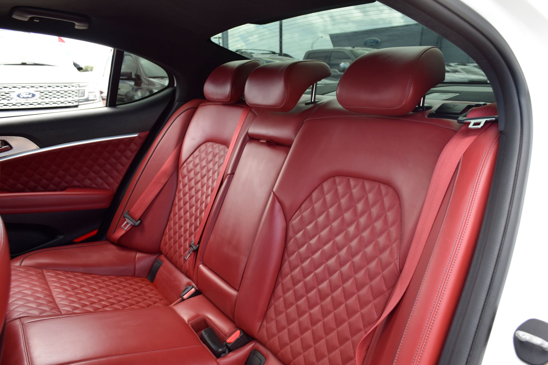 2022 Genesis G70 3.3T Launch Edition White at Central Houston Nissan