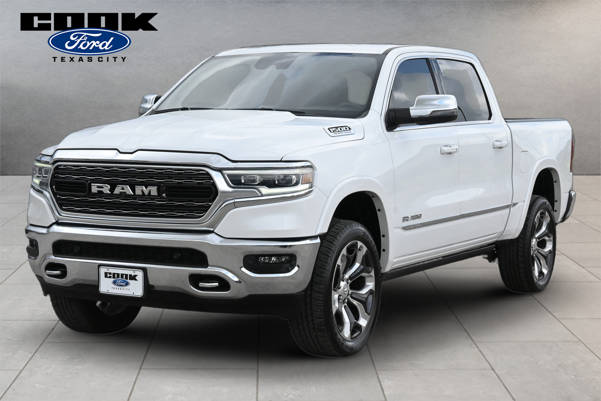 2023 Ram 1500 Limited White at Cook Ford