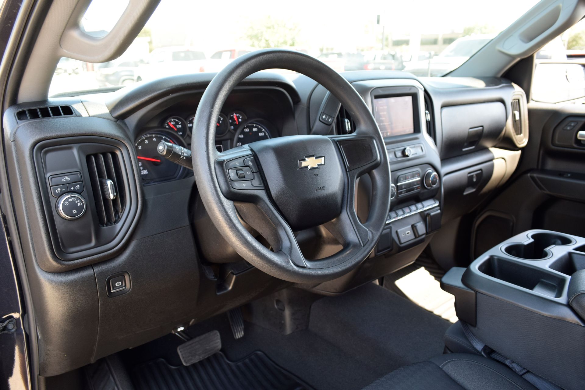 2023 Chevrolet Silverado 1500 Custom Gray at DeMontrond Gulf Freeway
