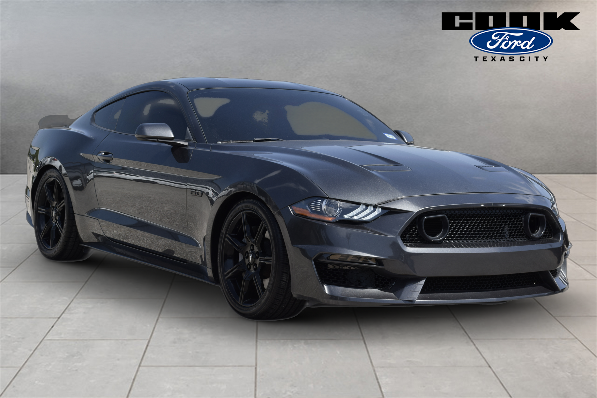 2019 Ford Mustang GT Gray at DeMontrond Automotive Group
