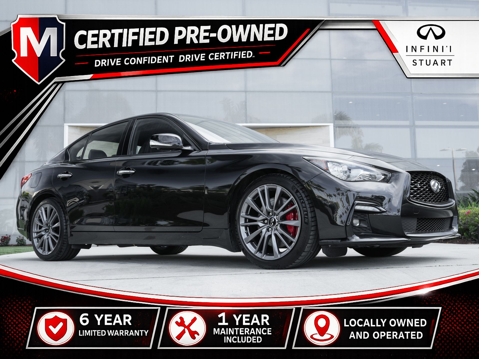 2023 INFINITI Q50 Red Sport 400