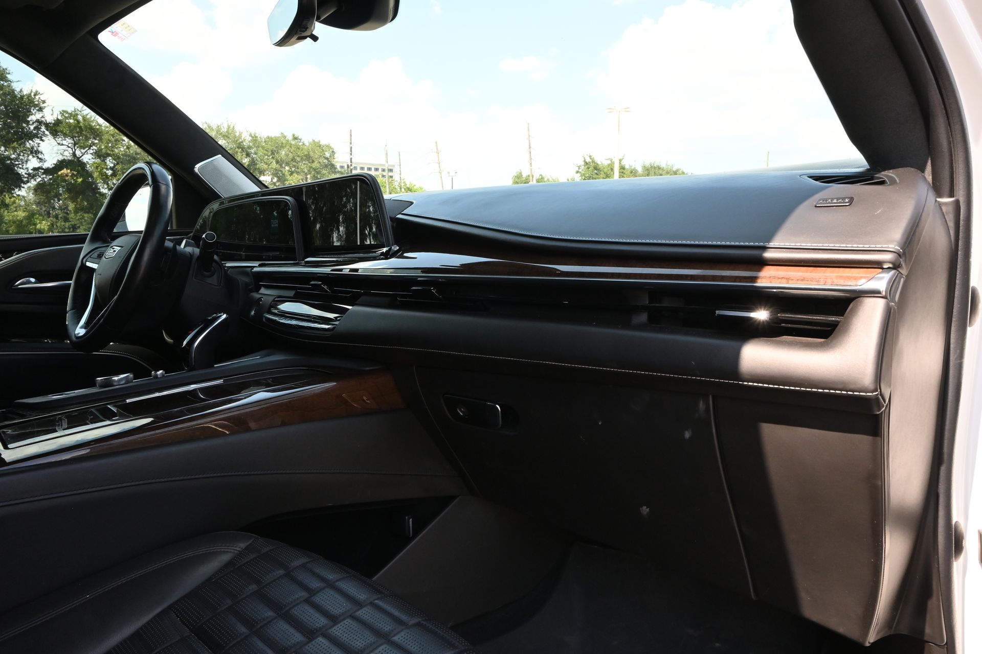 2021 Cadillac Escalade Premium Luxury Platinum White at Bayshore Chrysler Jeep Dodge Ram