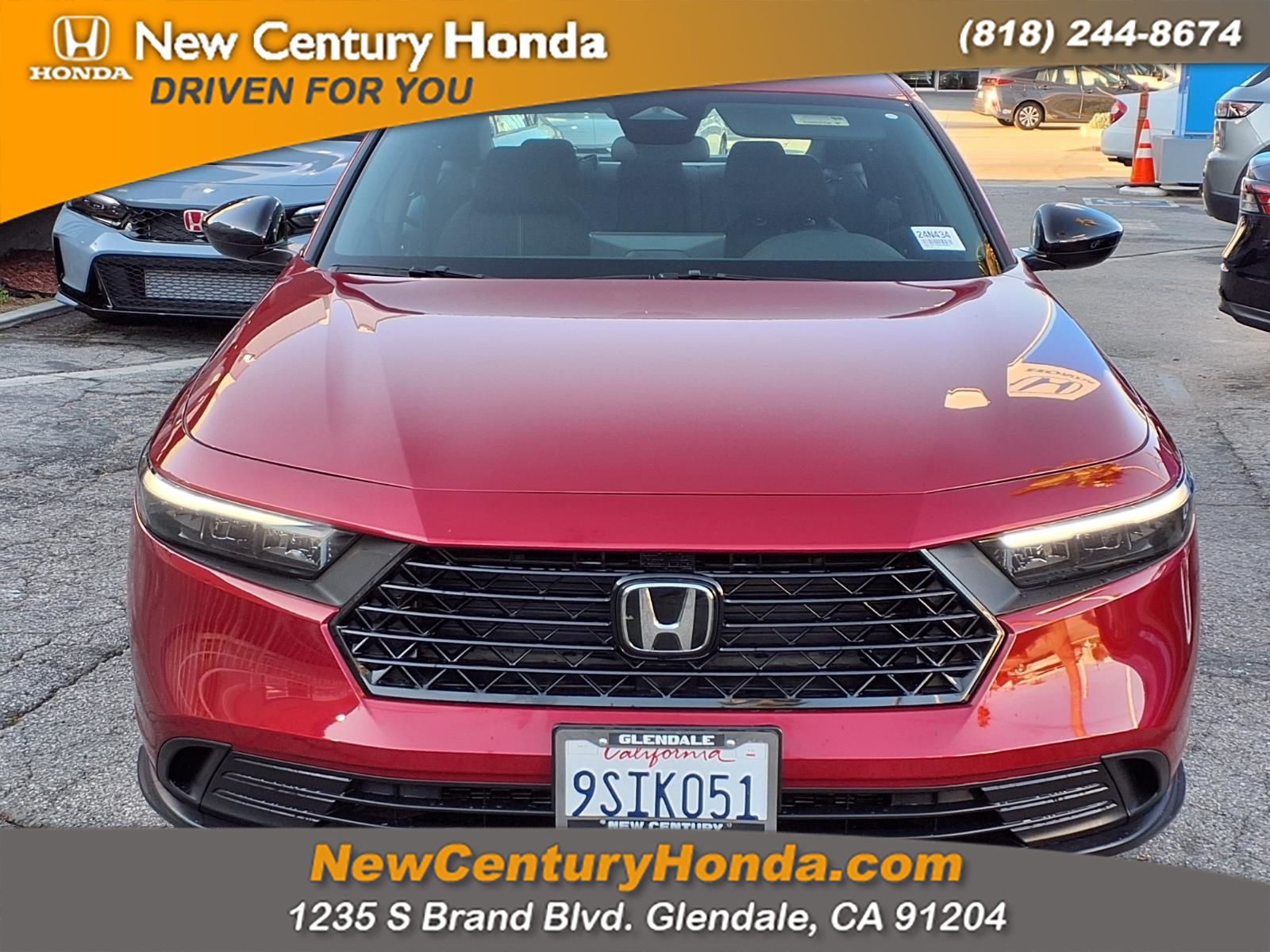 used 2024 Honda Accord Hybrid car, priced at $27,890