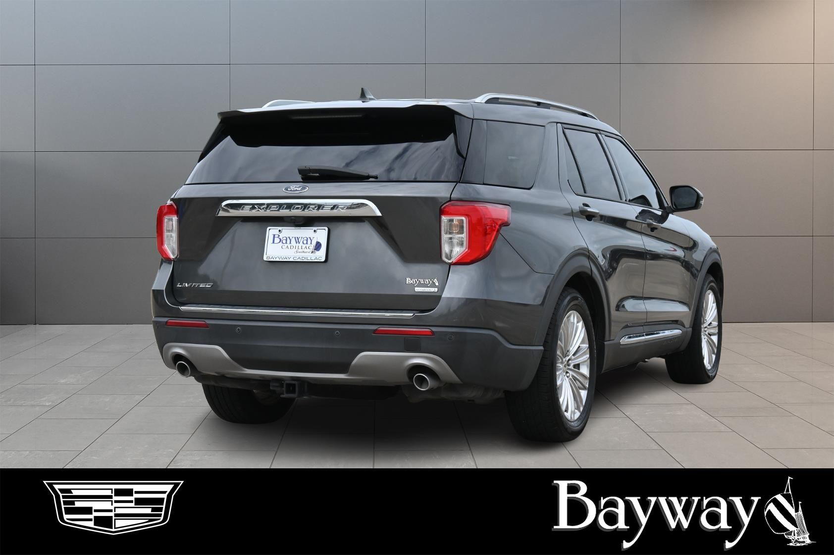 2020 Ford Explorer Limited Gray at DeMontrond Auto Country