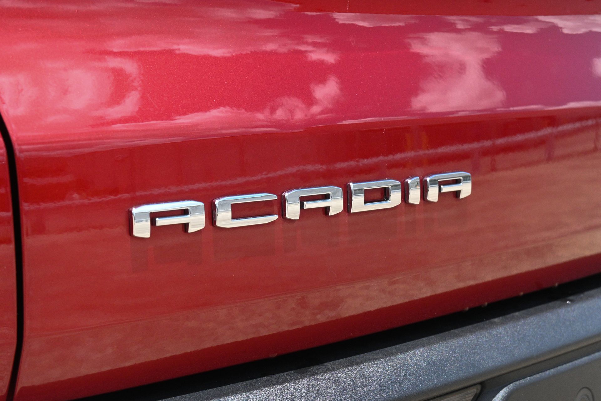 2024 GMC Acadia Elevation Red at Wharton Ford