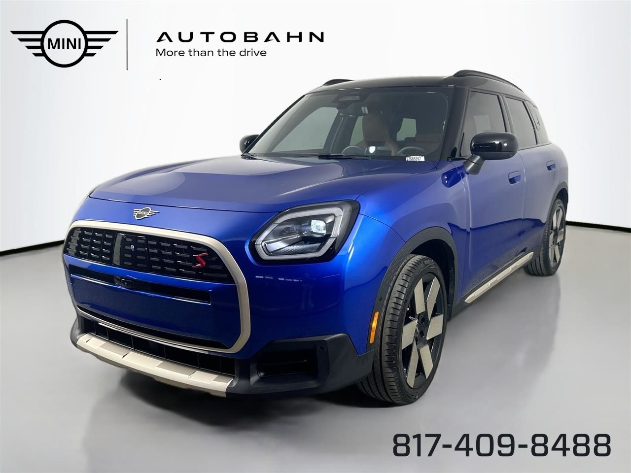 Blazing Blue Metallic 2025 MINI Countryman Cooper S ALL4 SUV / Crossover All-Wheel Drive 7-Speed Automatic