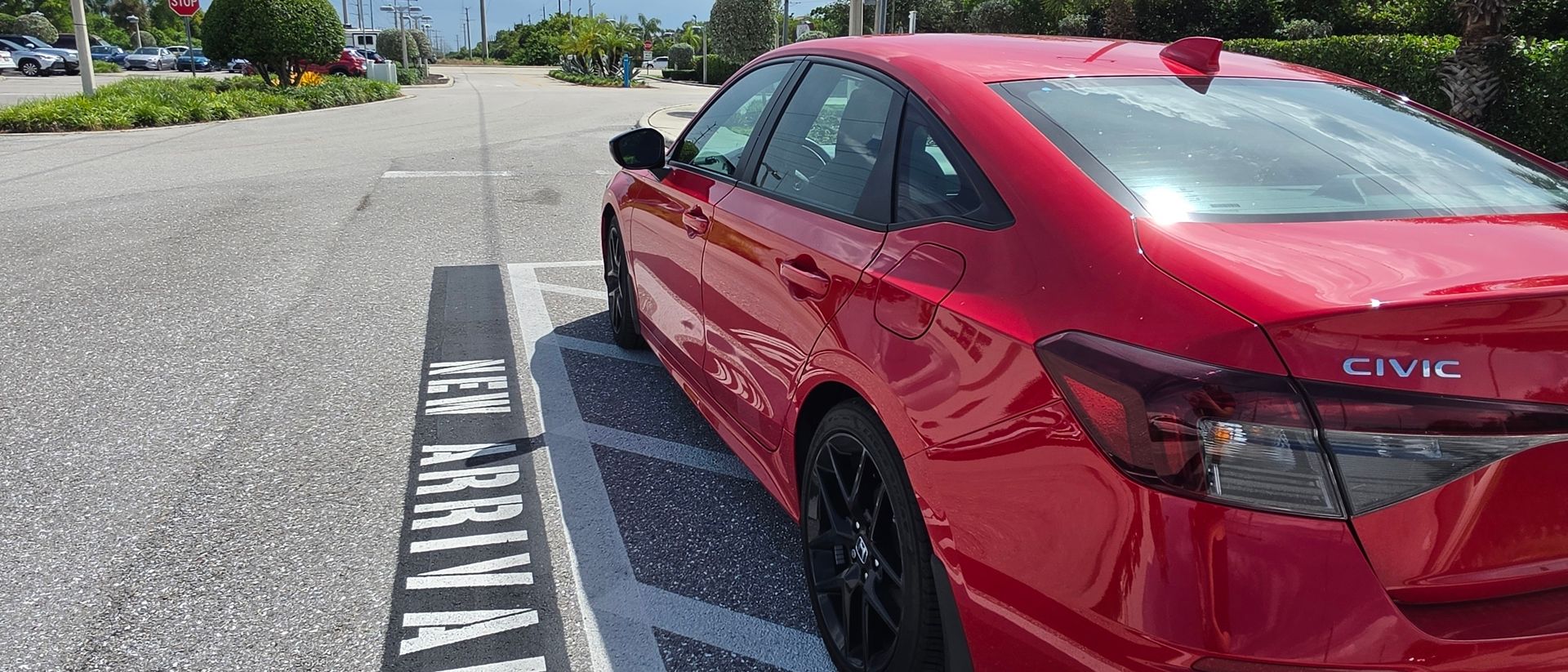 Certified Used 2025 Red Honda Sport image 7