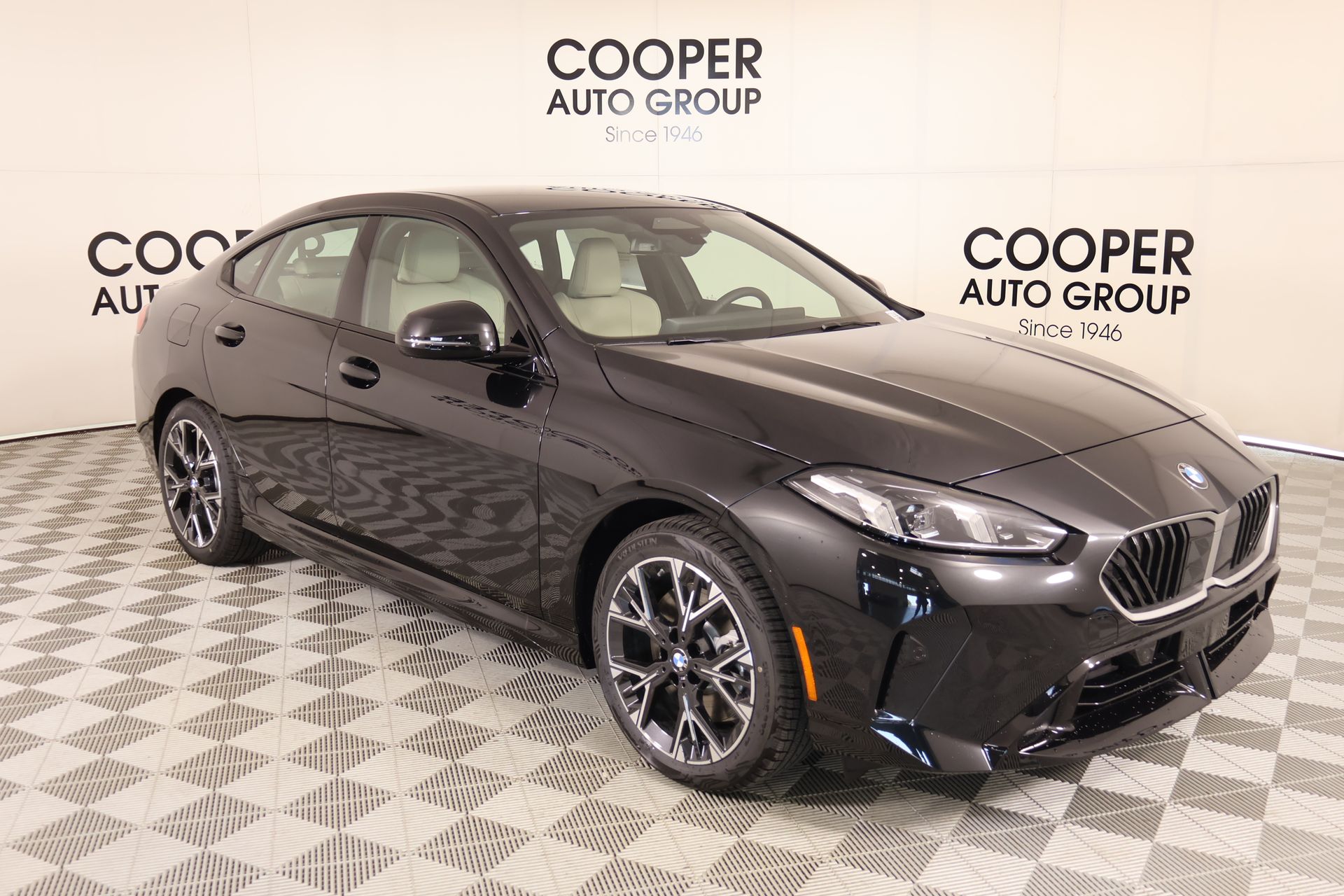Black Sapphire Metallic 2026 BMW 2 Series Sedan All-Wheel Drive 7-Speed Automatic