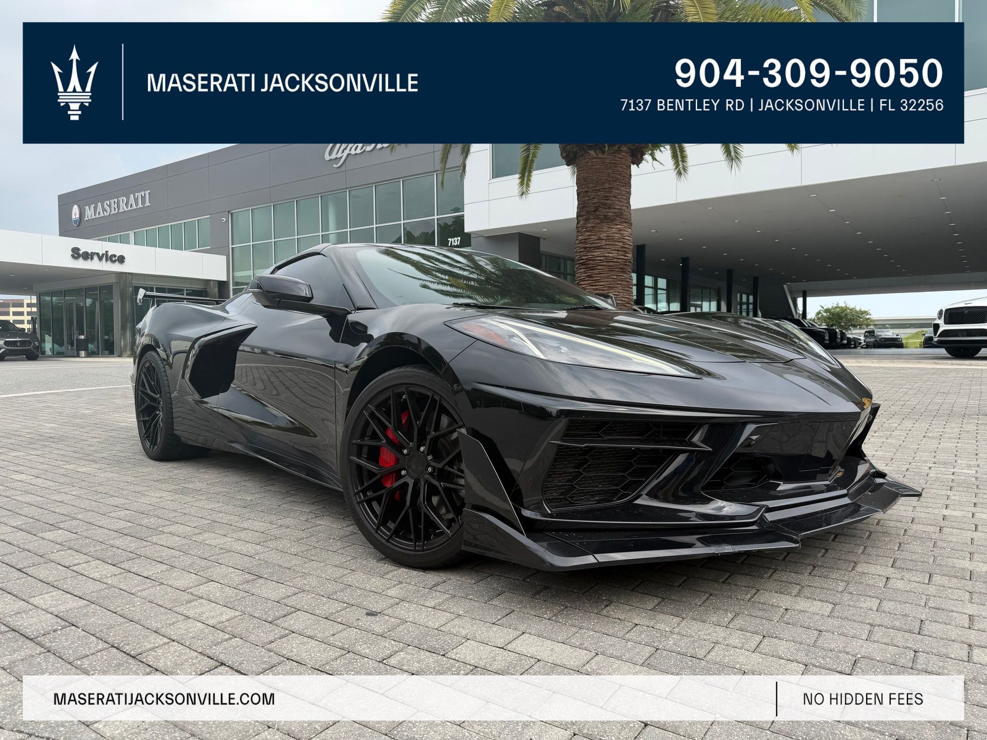 Black 2021 Chevrolet Corvette Convertible Rear-Wheel Drive 8-Speed Dual Clutch