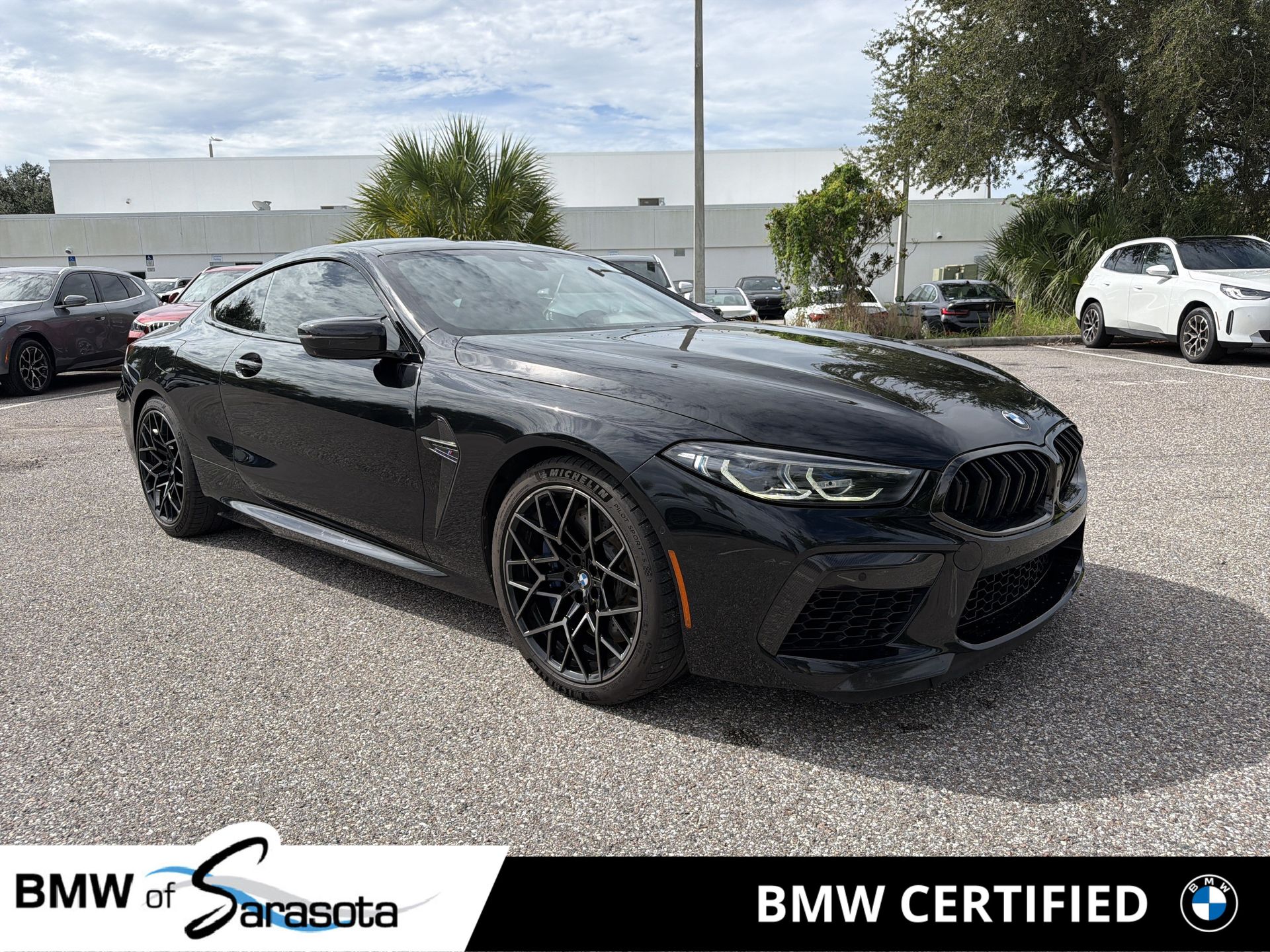 Black Sapphire Metallic 2024 BMW M8 Coupe All-Wheel Drive 8-Speed Automatic