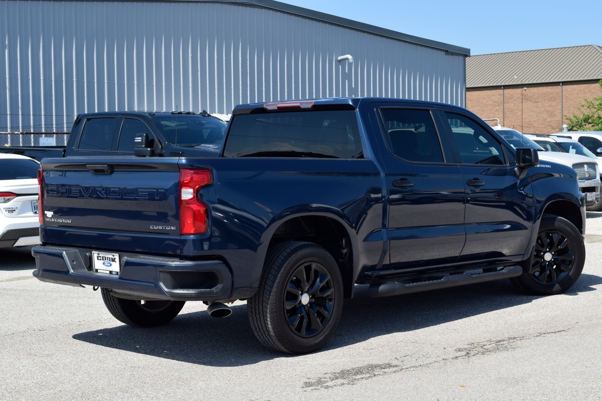 2020 Chevrolet Silverado 1500 Custom Blue at DeMontrond Auto Country
