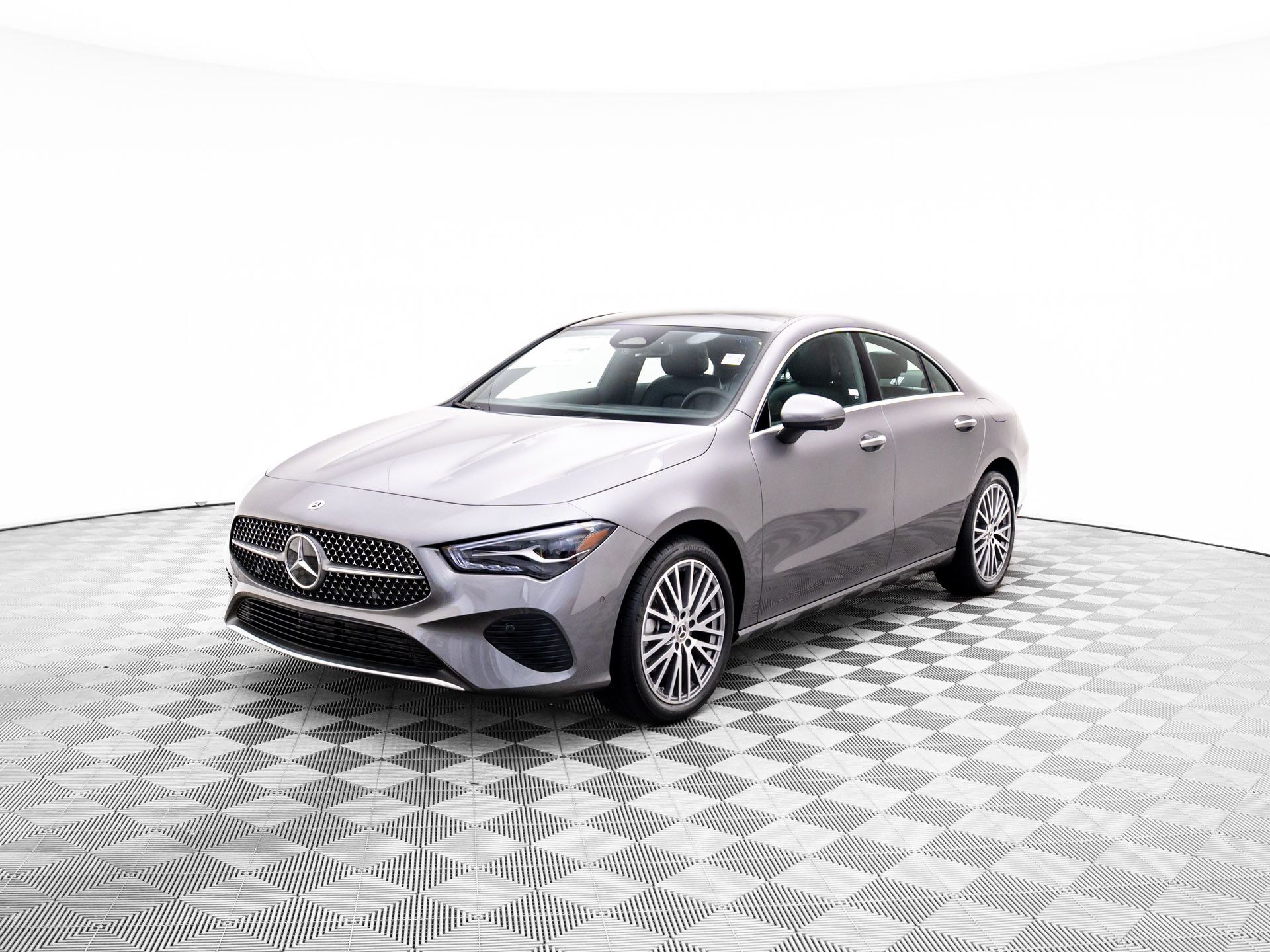 Gray (Mountain Grey Metallic) 2026 Mercedes-Benz CLA Coupe All-Wheel Drive 8-Speed Dual Clutch