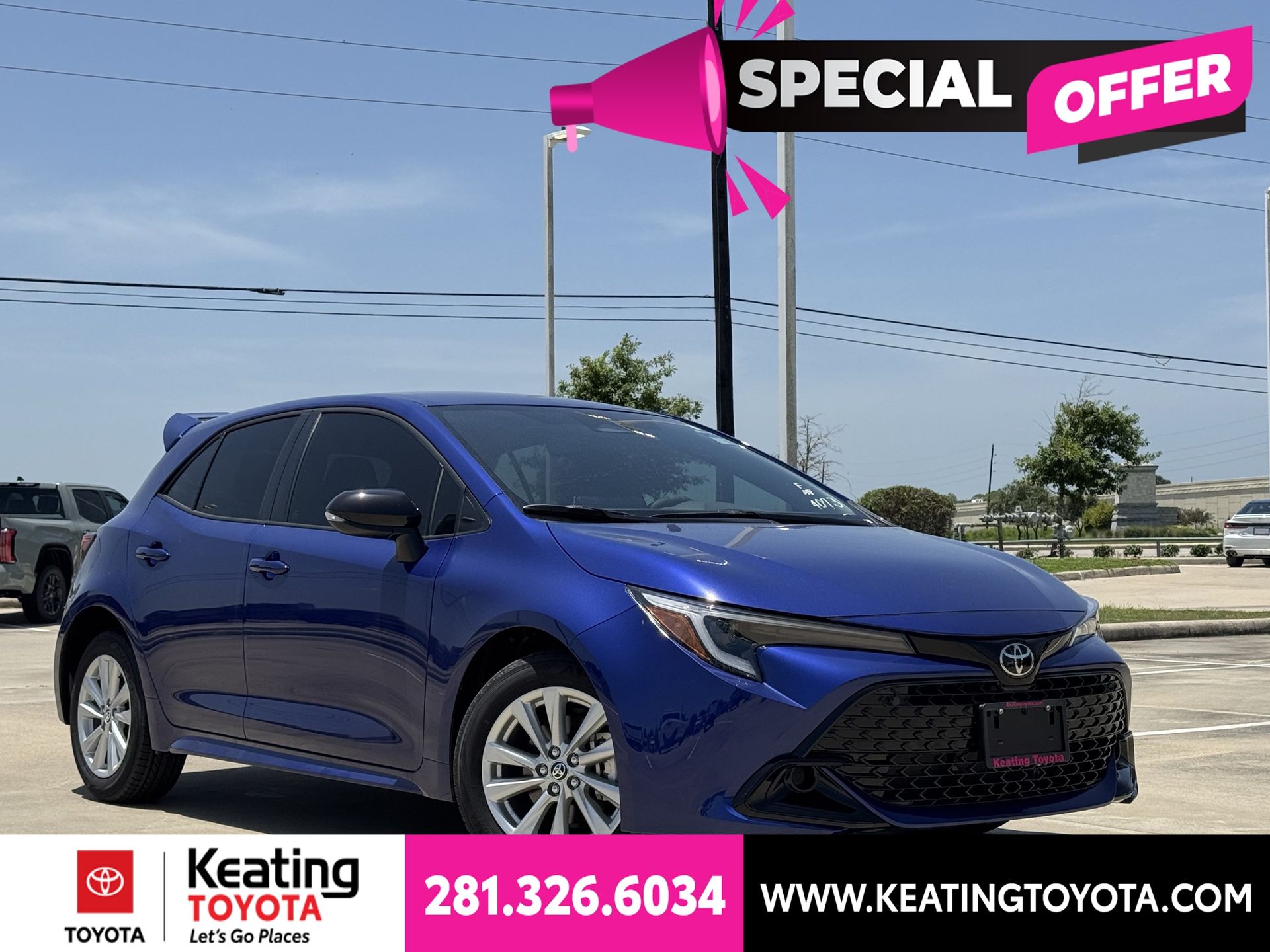 08w7 2026 Toyota Corolla Hatchback Hatchback Front-Wheel Drive Continuously Variable Transmission