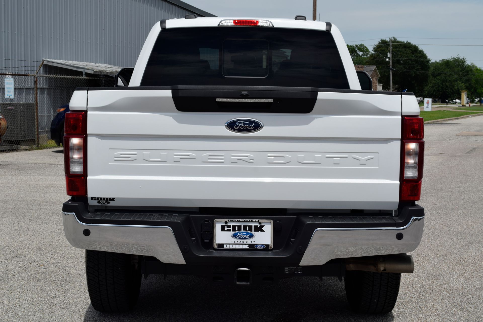 2020 Ford F-250SD Lariat White at Cook Ford