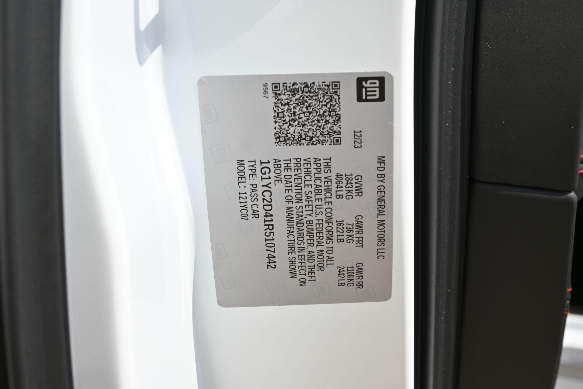 2024 Chevrolet Corvette Stingray White at Central Houston Nissan