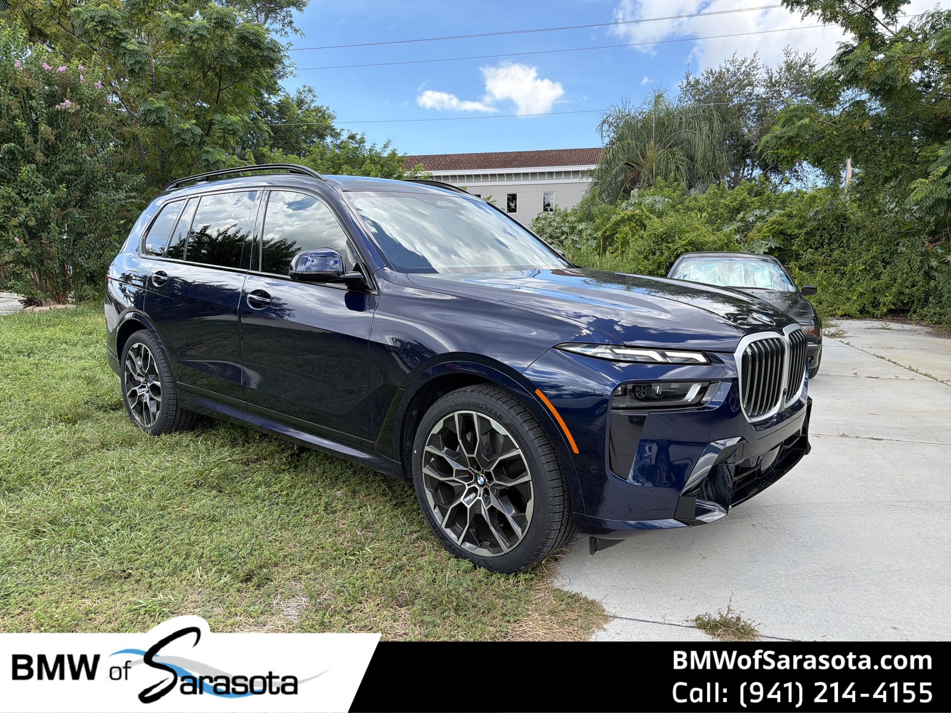 Tanzanite Blue II Met 2025 BMW X7 SUV / Crossover All-Wheel Drive 8-Speed Automatic