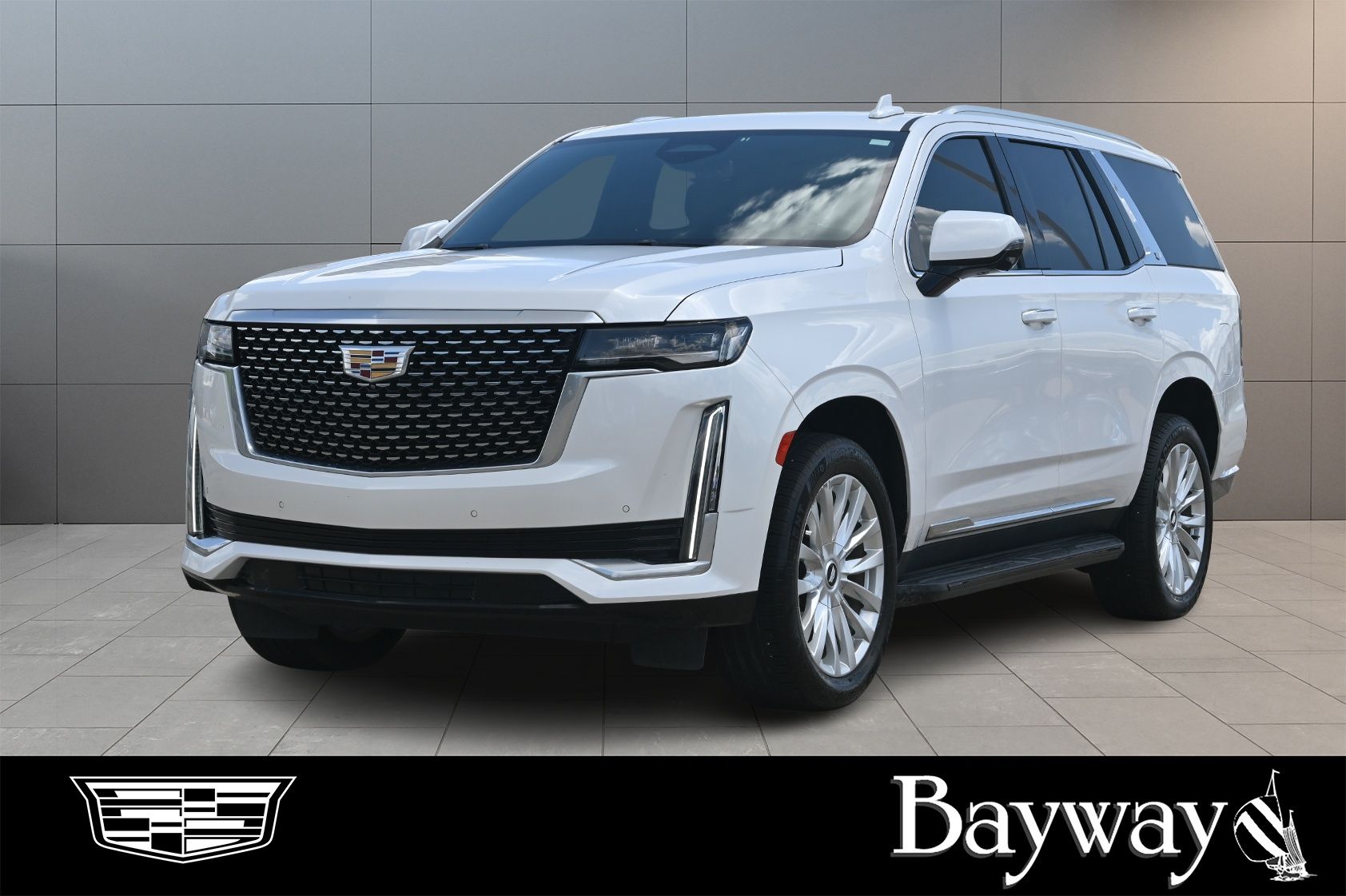 2023 Cadillac Escalade Luxury White at Bayway Cadillac of The Woodlands