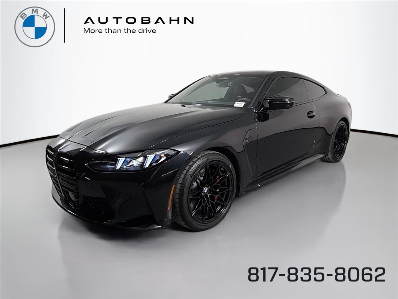 Black Sapphire Metallic 2026 BMW M4 Competition Coupe xDrive Coupe All-Wheel Drive 8-Speed Automatic