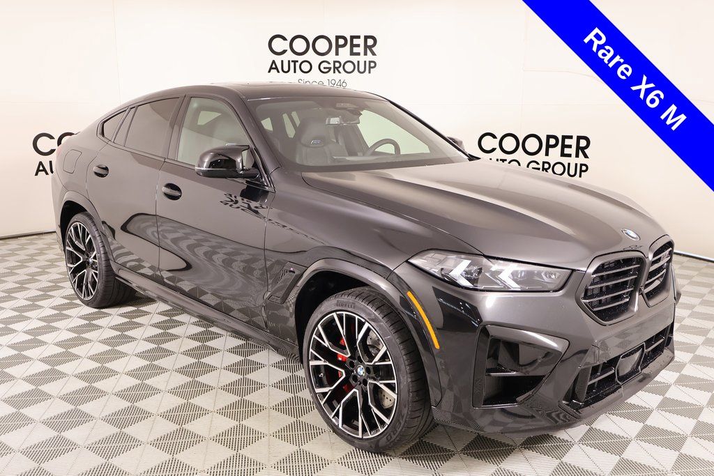 Black Sapphire Metallic 2026 BMW X6 M SUV / Crossover All-Wheel Drive 8-Speed Automatic