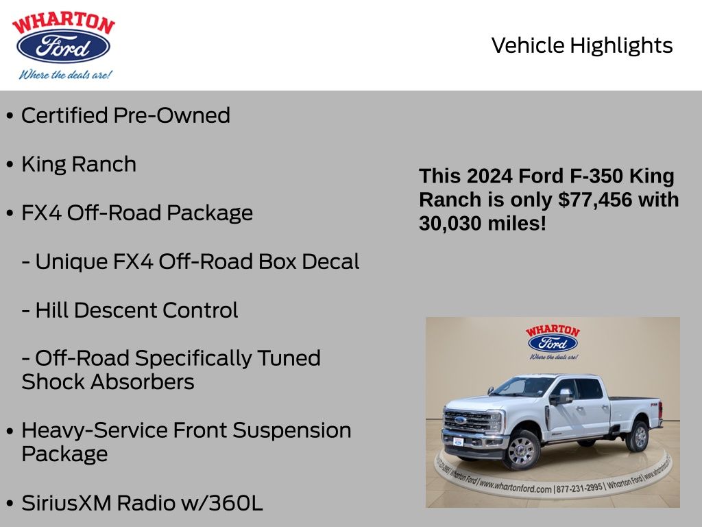 2024 Ford F-350SD King Ranch - 5