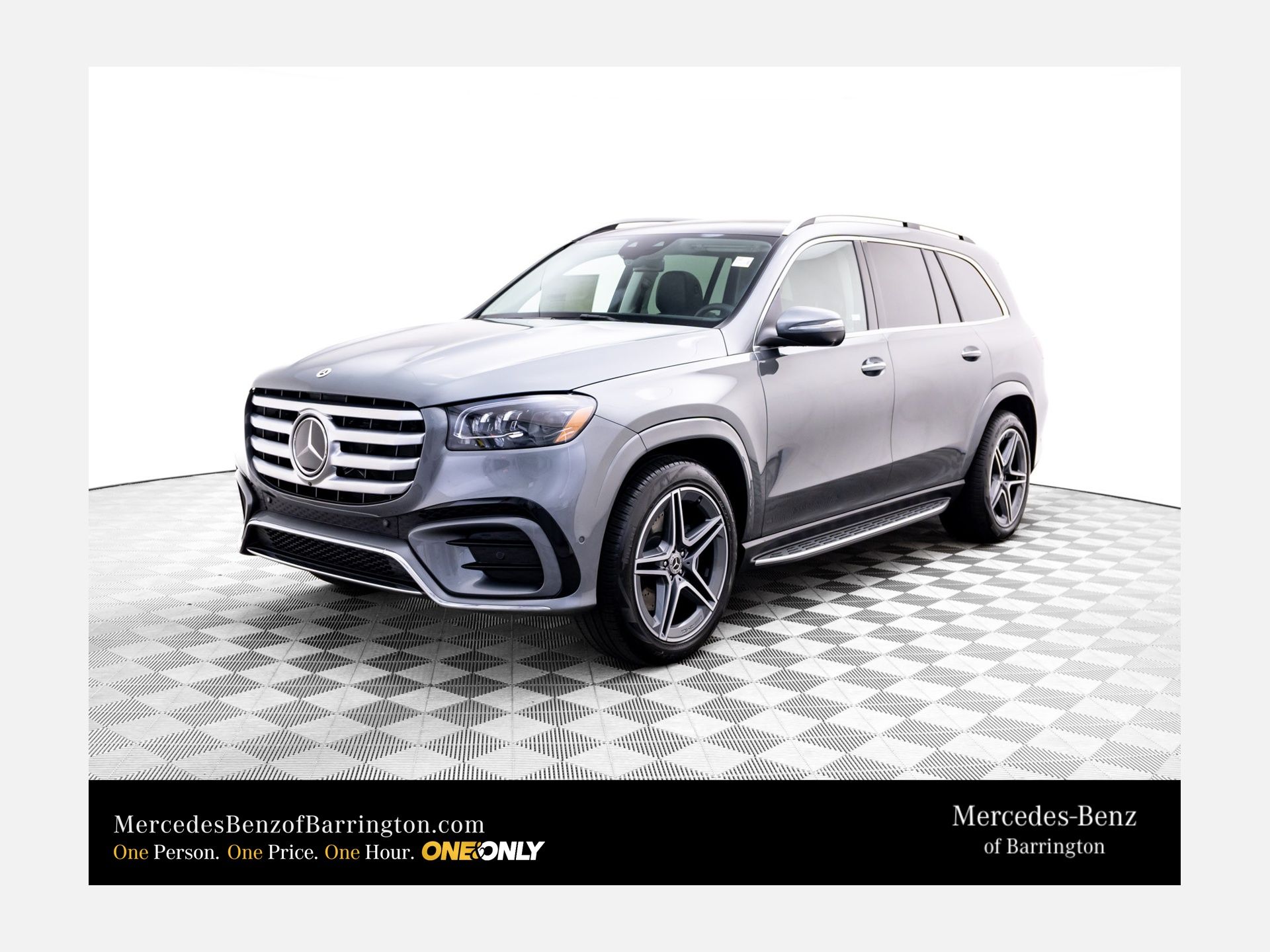 Gray (Selenite Grey Metallic) 2026 Mercedes-Benz GLS SUV / Crossover All-Wheel Drive 9-Speed Automatic