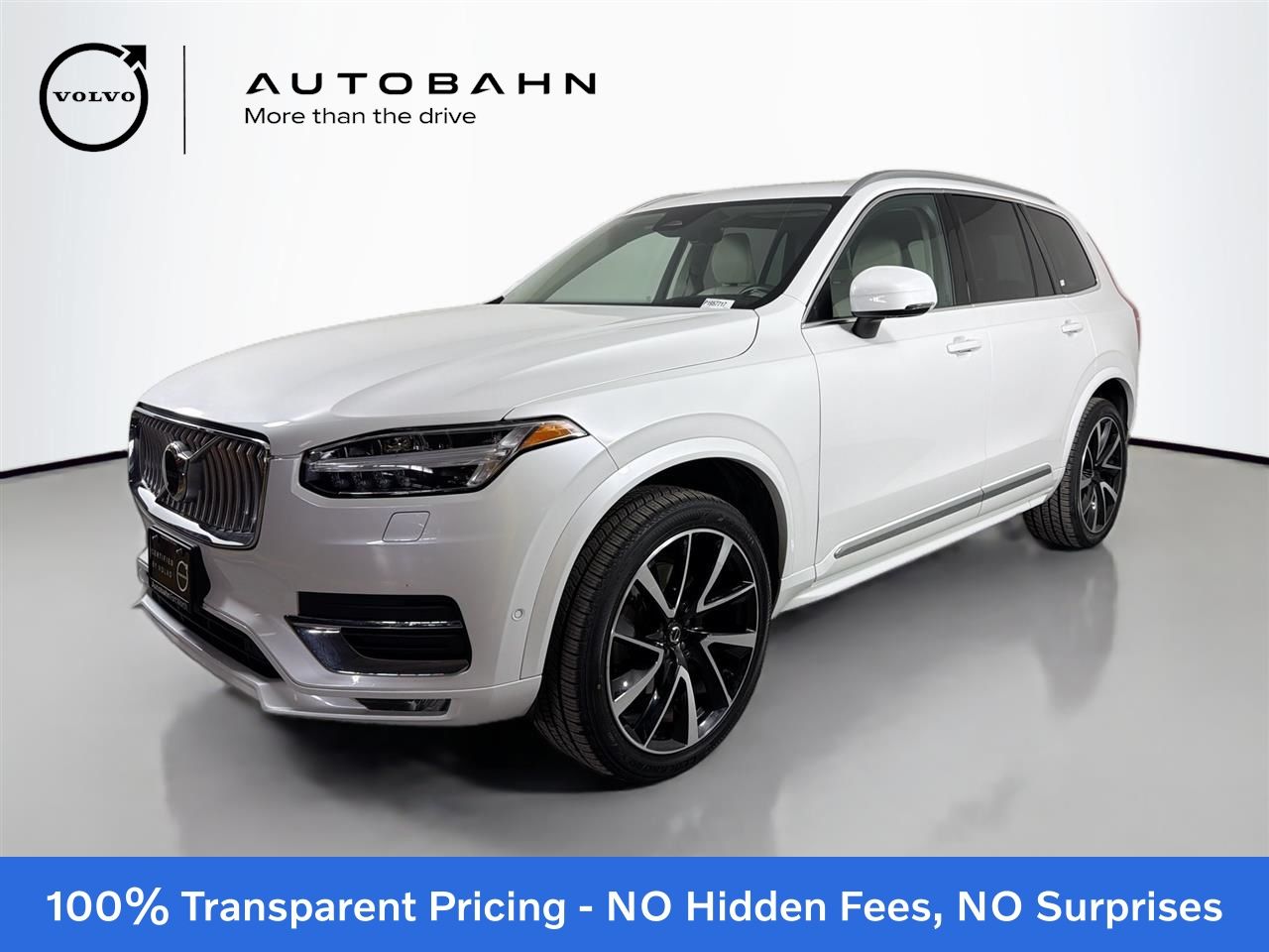 Crystal White Metallic 2023 Volvo XC90 SUV / Crossover All-Wheel Drive Automatic