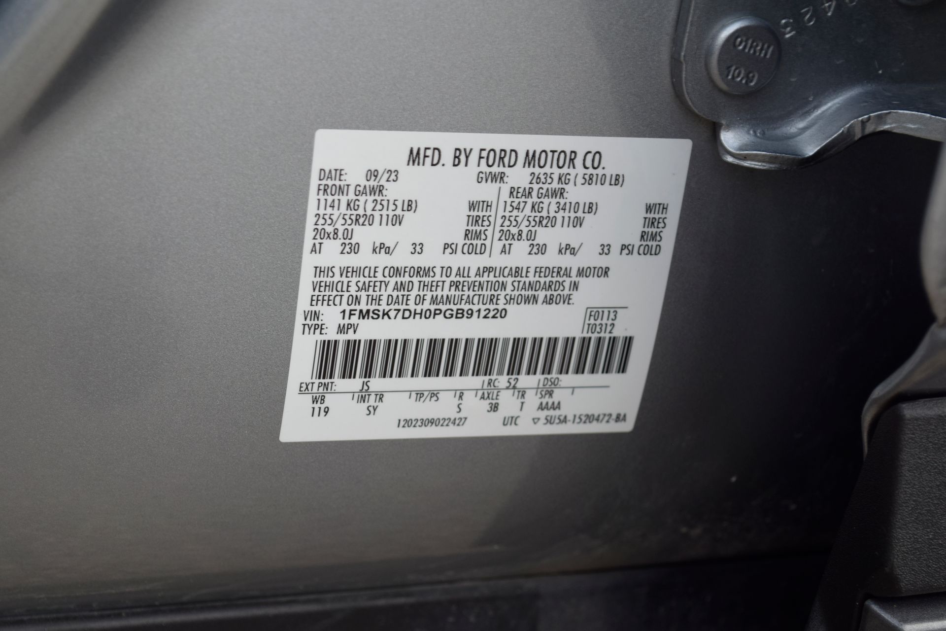 2023 Ford Explorer XLT Silver at DeMontrond Gulf Freeway