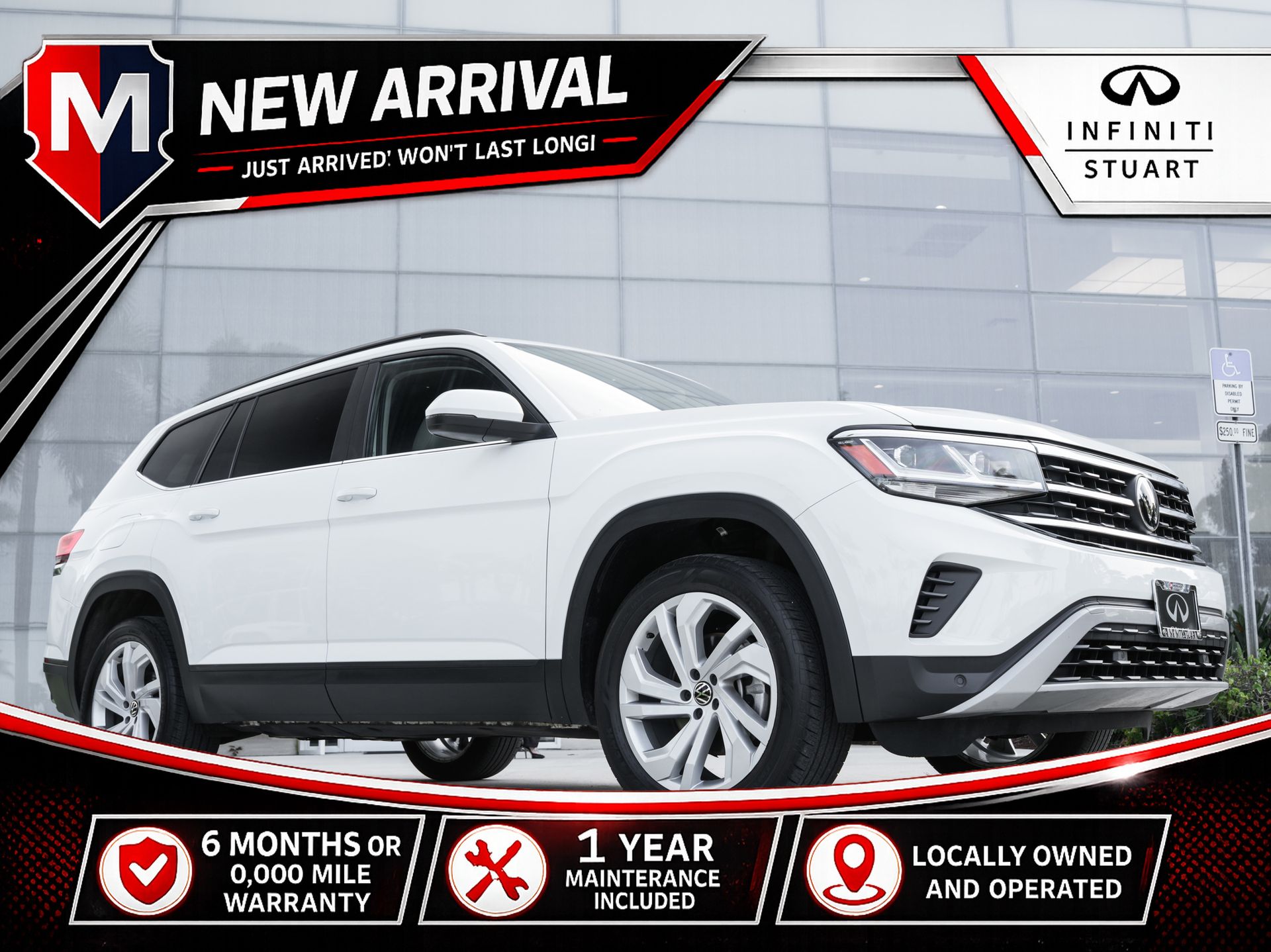 2023 Volkswagen Atlas 3.6L V6 SE w/Technology