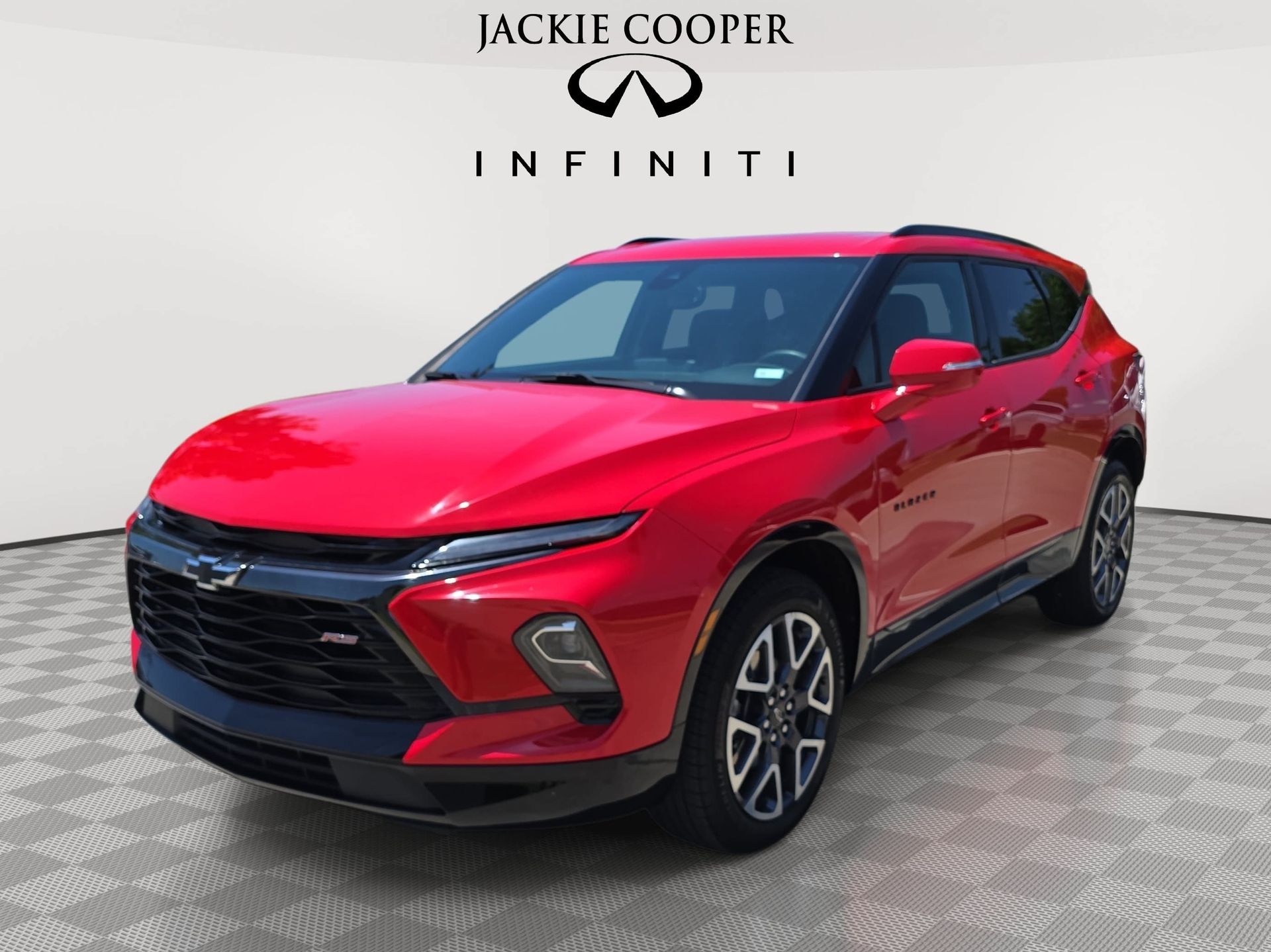 Red Hot 2024 Chevrolet Blazer SUV / Crossover Front-Wheel Drive 9-Speed Automatic Overdrive
